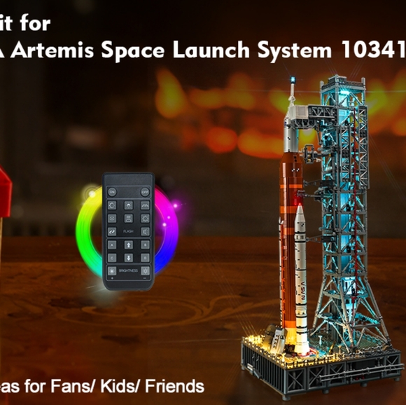 Brand new LocoLee LED Light Kit for Lego NASA Artemis Space Launch System 10341 - Picture 2 of 5